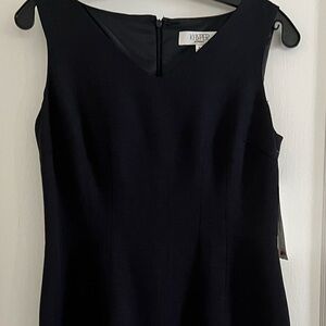 Kasper navy Strapless Sheath Dress for Cocktail